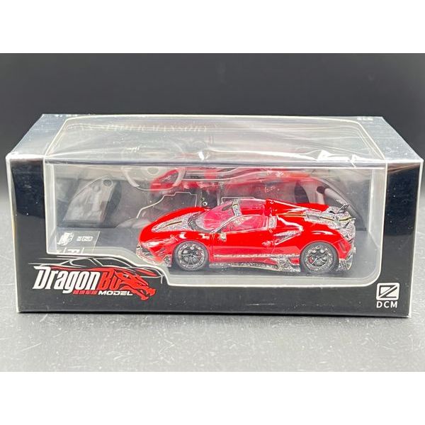 D.BoModel & DCM 1/64 
F8xx Spider MANSORY Diecast Model.
Red