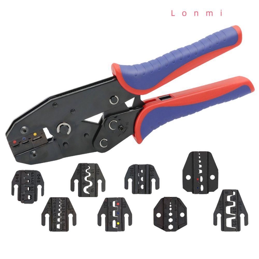 LONMI เปลี่ยน CRIMPING Die Connector คู่มือ CRIMPING คีมมัลติฟังก์ชั่ Wire Crimper เครื่องมือ YF-04B