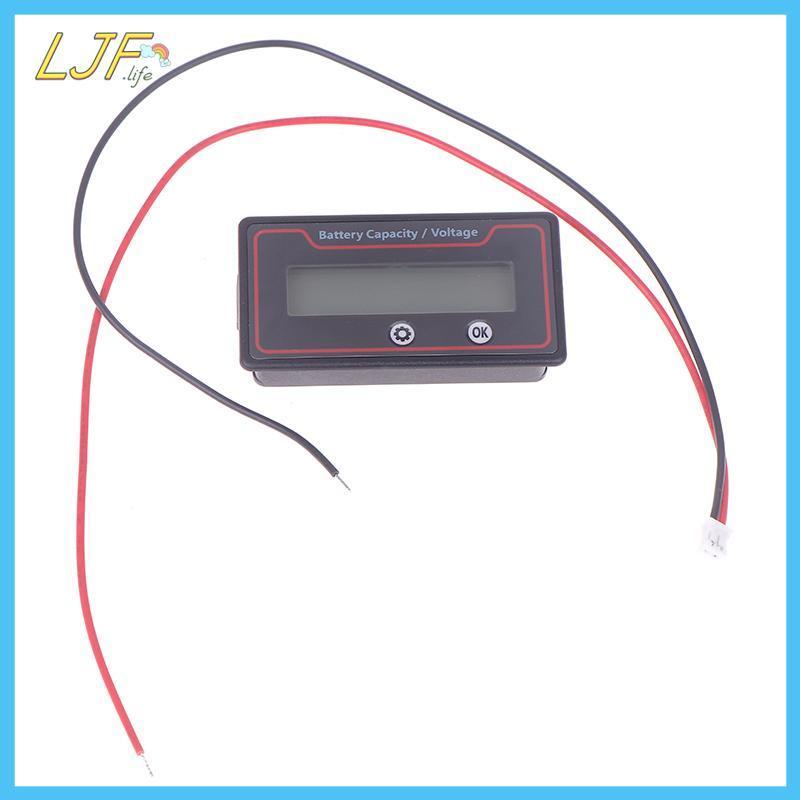 LJF ตัวบ่งชี้ระดับชาร์จ 12V 24V 36V 48V 60V 72V ความจุเครื่องทดสอบจอแสดงผล LED เครื่องทดสอบโวลต์มิเตอร์ - รูปที่ 4