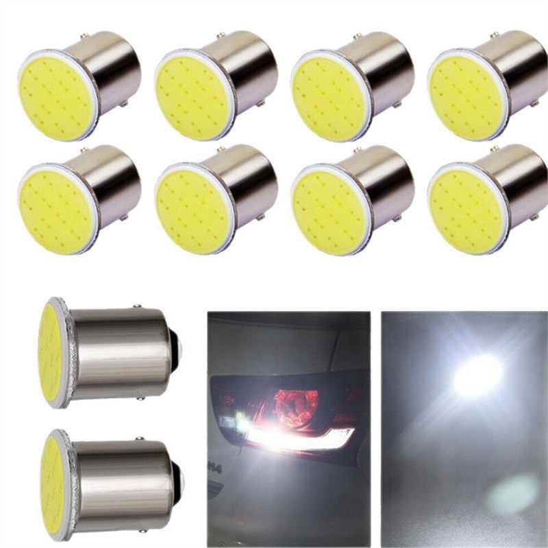 ไฟเลี้ยว LED BA15S BA15D 1157 1156 COB12smd ไฟเบรคย้อนกลับไฟ LED รถ CDOJ