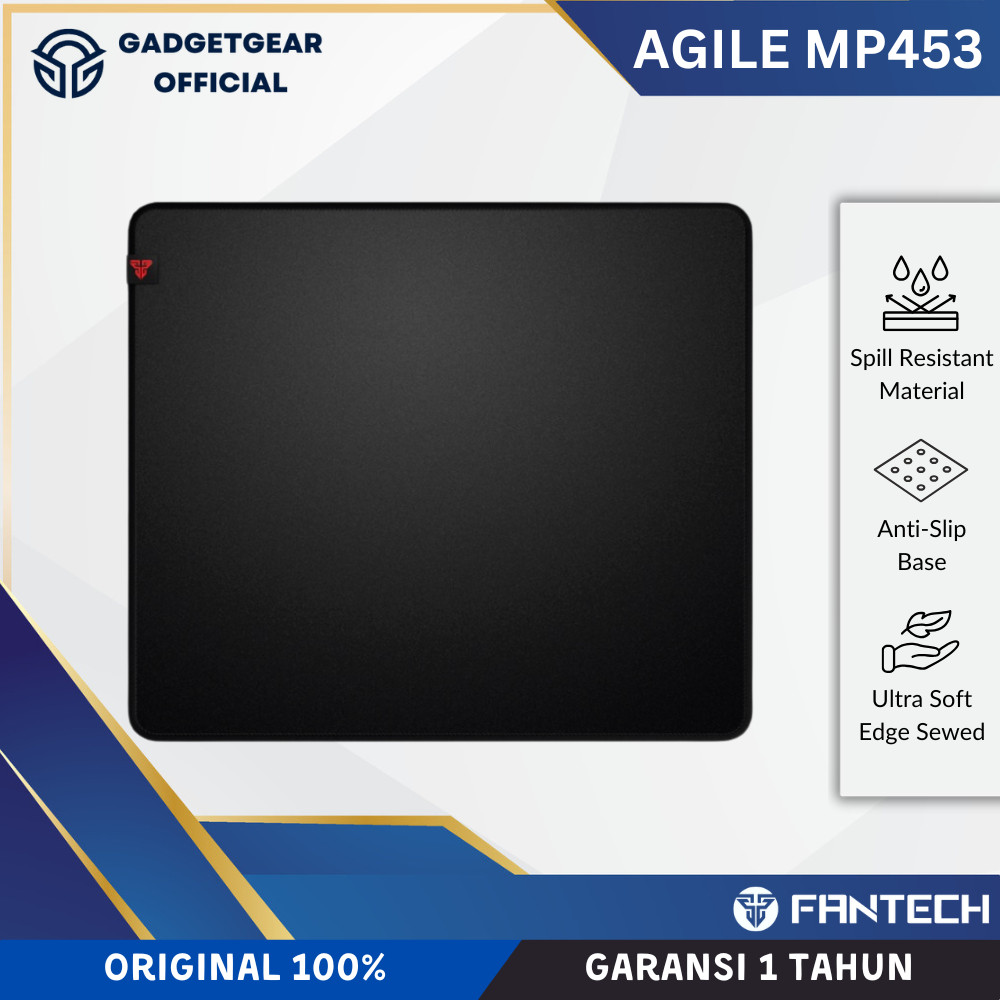 FANTECH AGILE MP453 แผ่นรองเมาส์สําหรับเล่นเกมขนาดใหญ่ L สําหรับควบคุมออพติมาล