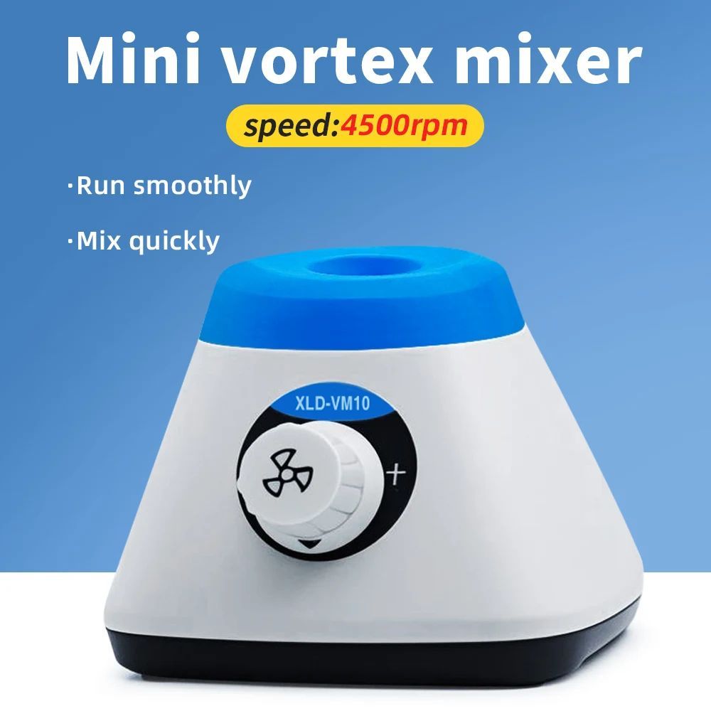 Lab Vortex Mixer 50ml Liquid Mixer 0-4500rpm ปรับ Shaker Mini Vortex Mixer Tattoo Pigment ยาทาเล็บหม