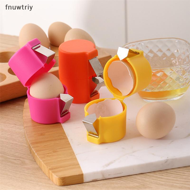 [fnuwtriy] Eggshell Separator Handheld Eggshell Opener ครัวเบเกอรี่เครื่องมือไข่แบบพกพาไข่ Cracking 