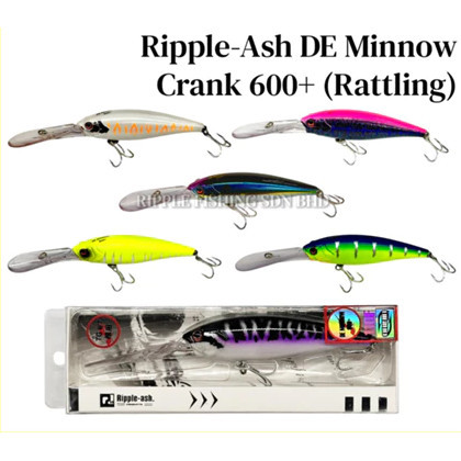 RIPPLE ASH DE MINNOW CRANK 600+ เสียงล่อเสียง