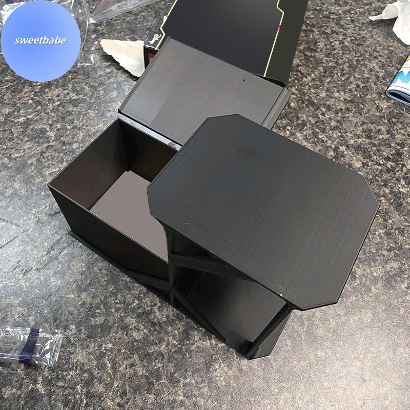 SEBABE Gathering Card Scanner Stand With Phone Holder Card Box Card Plastic Organizer, Easy Card Sca