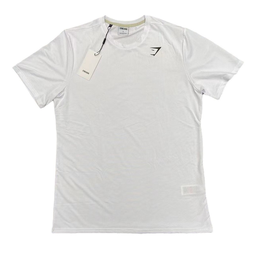 Gymshark arrival tshirt Quick-drying mesh breathable elastic fitness sports short sleeves T Men's T-