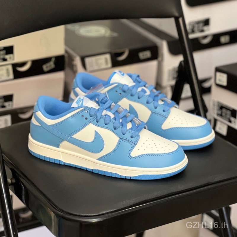 N & K SB DUNK bajo RETRO UNC UNIVERSITY BLUE FYS5 D9NV