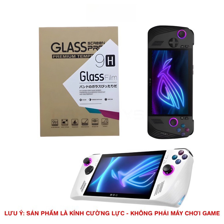 [HANANOIL] กระจกนิรภัย 9H (0.26 มม.) สําหรับ ROG Xbox Ally X/ROG XBOX Ally/ROG Ally/ROG Ally X