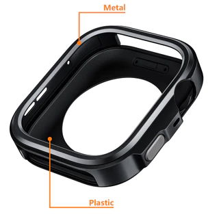 กรณีโลหะผสมที่ทนทานสําหรับ Huawei Watch Fit 4 Pro ป้องกันเปลือกรอบด้านสําหรับ Huawei Watch Fit 4 Pro ป้องกันรอยขีดข่วนสําหรับ Huawei Fit 4 Pro Watchcase