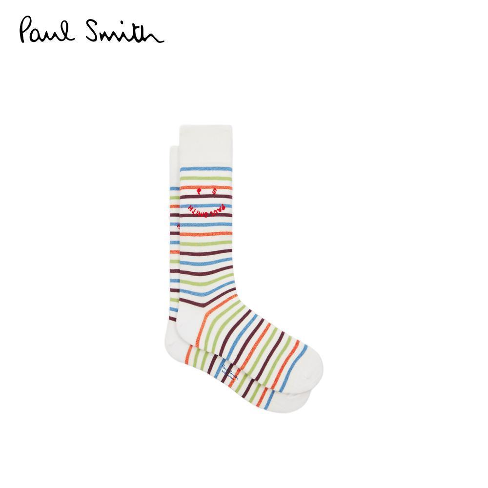 Paul Smith ถุงเท้าผู้ชาย รุ่น M1A-800MO-T690-02 สี Off-White