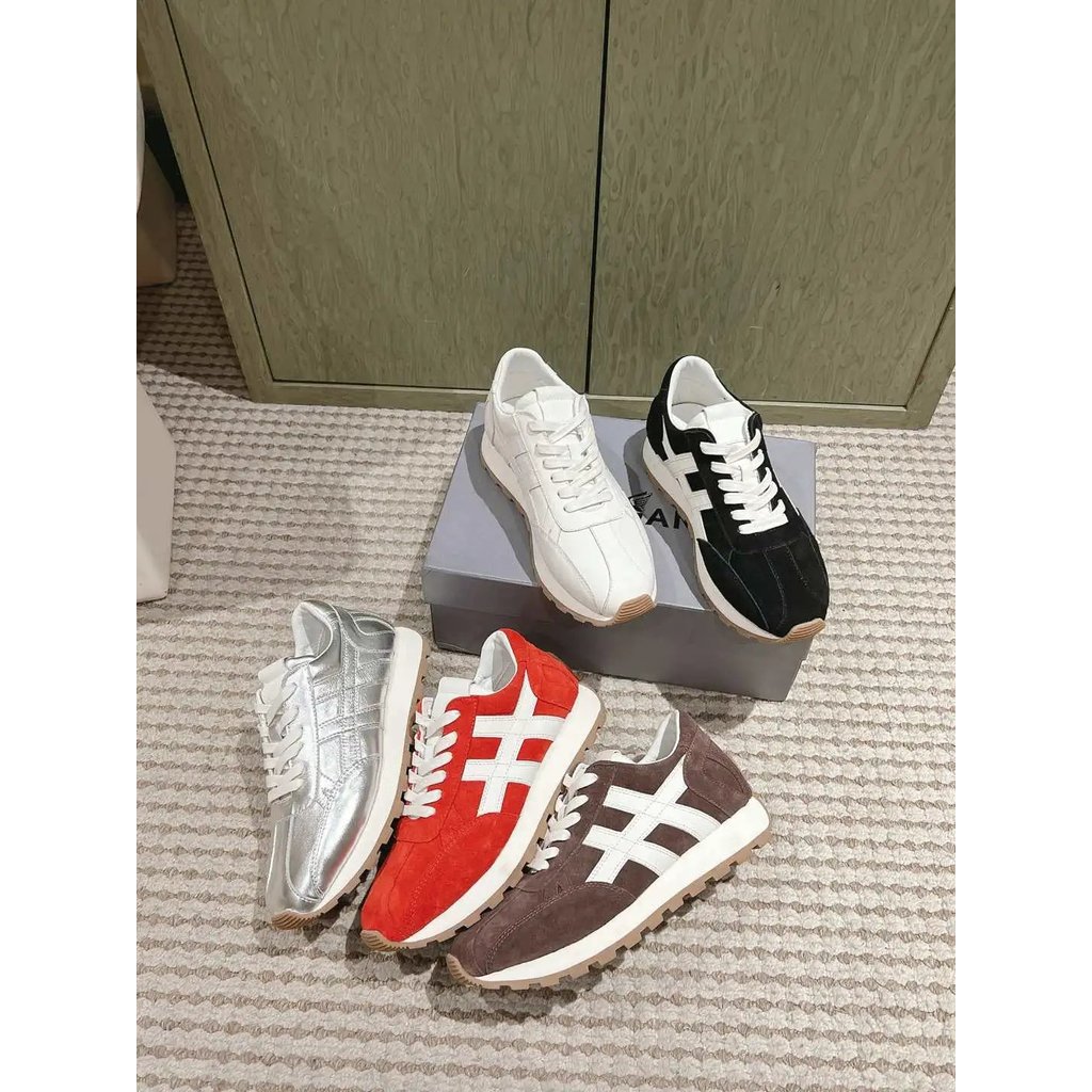 [1: 1 Development] Hermes สีใหม่H641 Series Yachtรองเท้าผ้าใบผู้หญิงH641 Air Cushionรองเท้าผ้าใบผู้ห