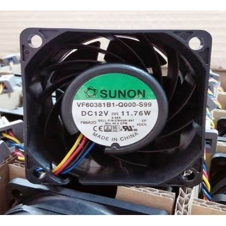 พัดลม SUNON Jianzhun vf60381b1-q000-s99-12v ใหม่ล่าสุด