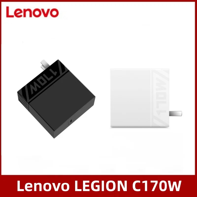 อะแดปเตอร์ Lenovo LEGION C170W ดั้งเดิมแกลเลียมไนไตรด์ PD3.0 ชาร์จเร็วแบบพกพาขนาดเล็กใหม่เครื่องชาร์จแล็ปท็อปคอมพิวเตอร์