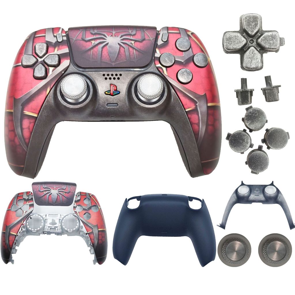 P PS5 Handle Shell เกม Handle ดัดแปลงอะไหล่ซ่อม PS5 เกม Handle Parts PS5 เกม Handle Replacement