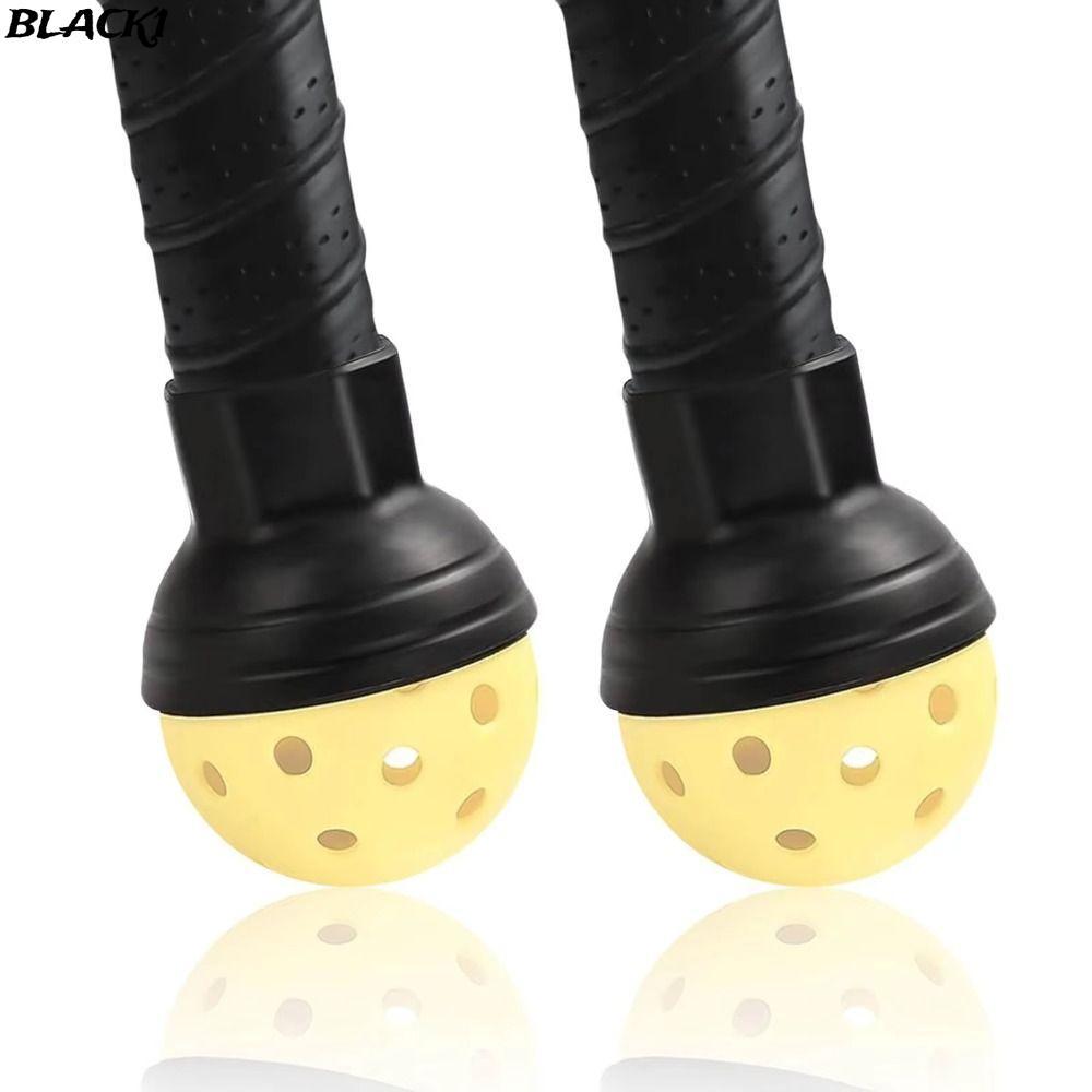 ลูกดองสีดํา Retriever Picker, Easy Mounted Silicone Pickleball Paddle Upper, Pickleball Paddles โดยไม่ต้องดัด Over Accessories Ball
