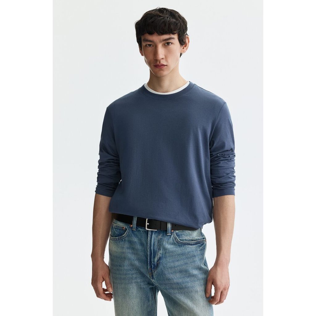 H&M(เอชแอนด์เอ็ม) เสื้อผ้ายืดทรงพอดีตัว ผู้ชาย 1029317_5