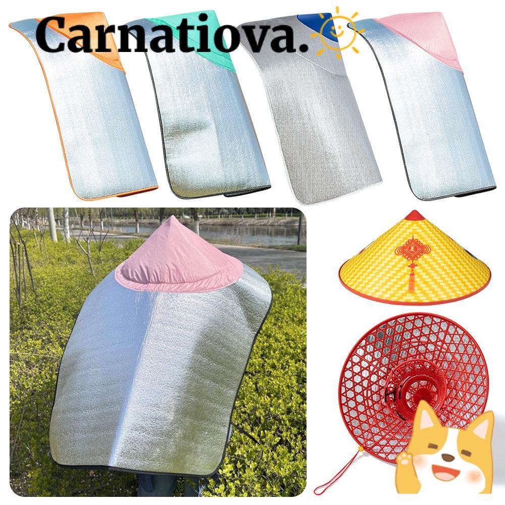 หมวกกันแดด ICRNATIO, หมวกเก็บชาฉนวนกันความร้อนปีกกว้าง, เสื้อคลุม thi Sun & UV Rain ทนหนาหมวกทํางานการเกษตรกลางแจ้งแห้งปลูกทําฟาร์ม