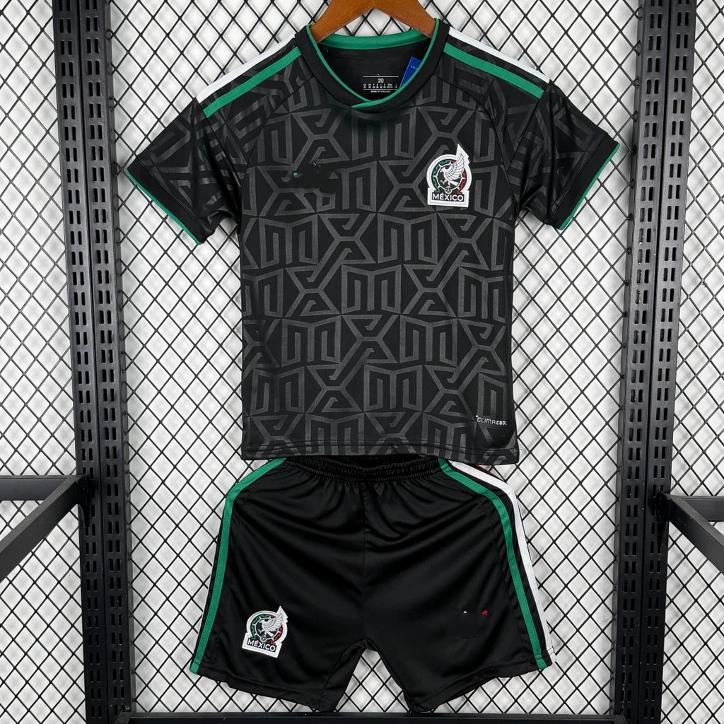 2026 ทีมชาติเม็กซิโก เสื้อเจอร์ซีย์ ชุดเสื้อฟุตบอลเด็กเยือนที่สาม #265121