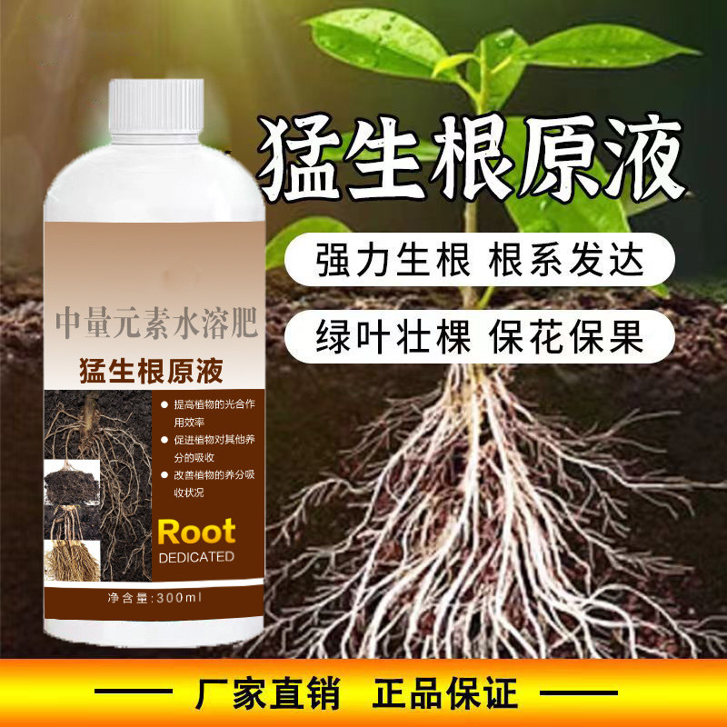 พร้อมสต็อก Fierce Root Liquid Root ปกป้องรากผักผลไม้ดอกไม้ปุ๋ย Fast Root Burst Nutrient Liquid พืช R