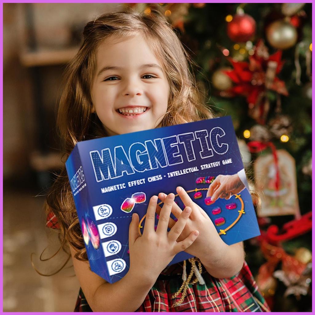 Double-Player Chess Game Interactive Board Chess Game Magnetic Parent-Chool Travel Puzzle การออกกําล