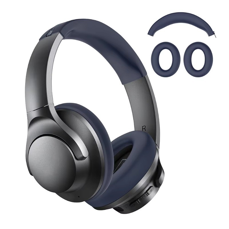 2in1 หูฟังสําหรับ Anker Soundcore Q20i ชุดหูฟัง Headbeam สําหรับ Anker Soundcore Life Q20i ซิลิโคน E