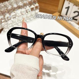 Bisa Cod Kacamata Baca Plus Korea Jelly Frame Tebal Fashionable Gaya Retro Modern 8525