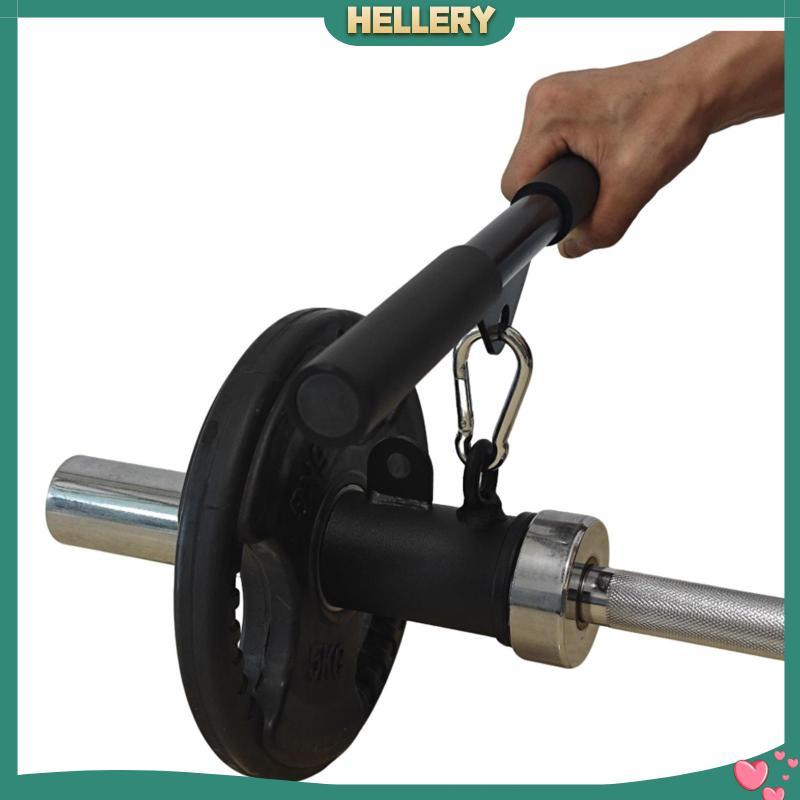 [HelleryTH] Barbell Row Attachment LAT Bar Gym Accessories T Bar Row Platform Straight Bar Barbell S