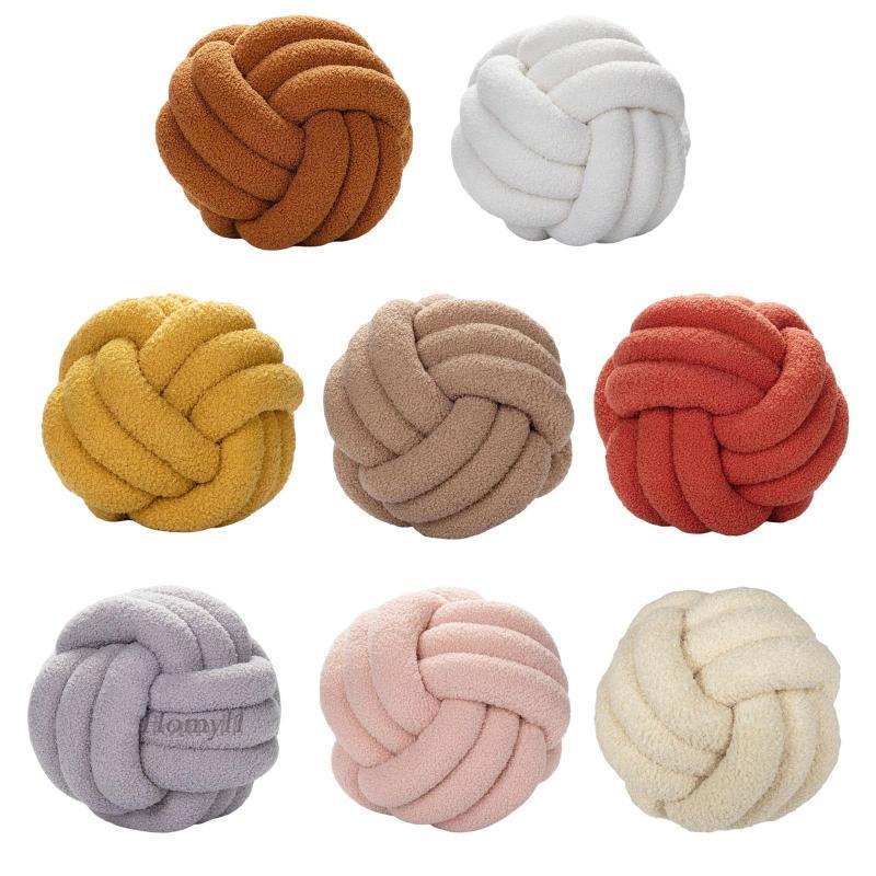 [Homyl1] หมอนลูกบอลปม 8.6 นิ้วน้ําหนักเบาสบายถืออุปกรณ์เสริม Good Modern Room Decoration Photo Props