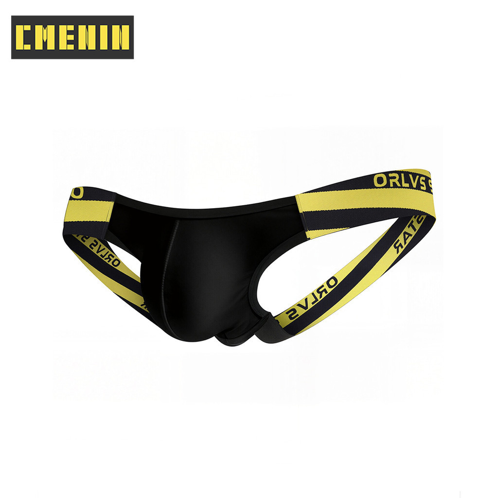 CMENIN 1 ชิ้นผ้าฝ้าย Dot Breathable ผู้ชายชุดชั้นในทองผู้ชาย Jocksps ขายร้อนกางเกง Mens Thongs OR503