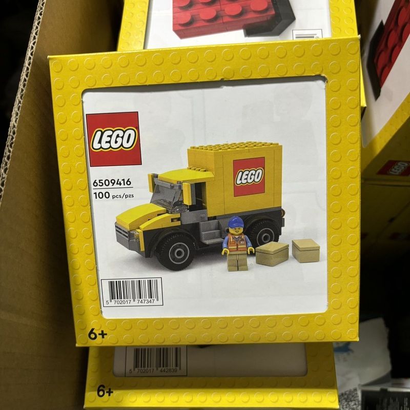 [รับประกัน] LEGO LEGO Series6509416รถบรรทุกจํากัดประกอบของเล่นบล็อกตัวต่อ