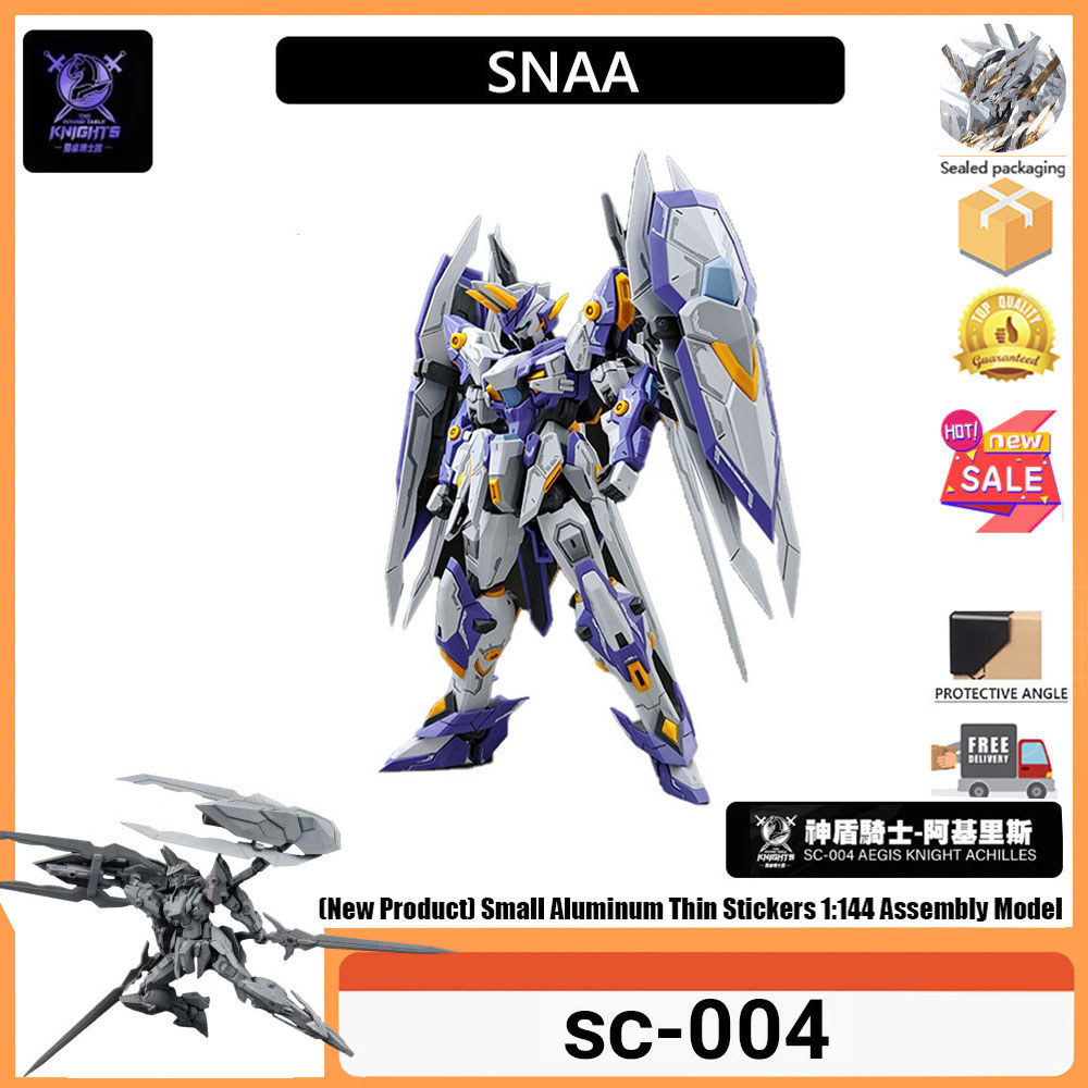 SNAA SC-004 AEGIS KNIGHT ACHILLES Shield Knight - Achilles Round Table Knight Series 1/144 Assembled
