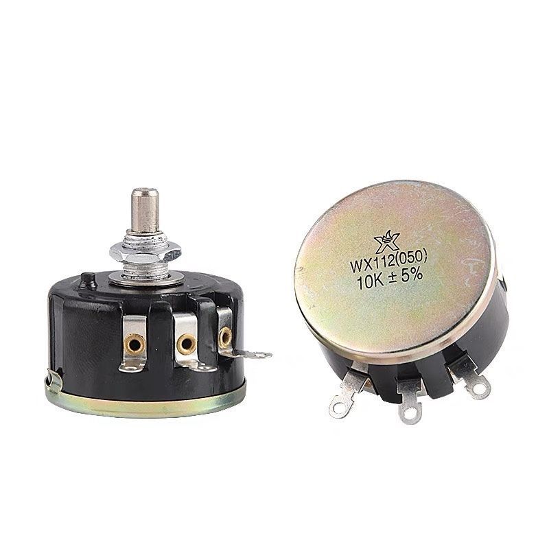 WX112 WX050 Power 5W Single Loop Wire Winding Potentiometer 1K 2K2 4K7 10K 47K ตัวต้านทานแบบปรับได้ 