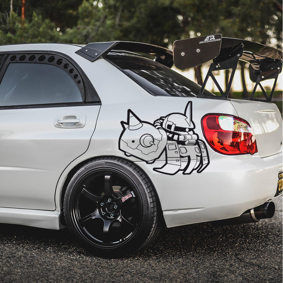 GUNDAM GUNDAM ZAKU Body Sticker