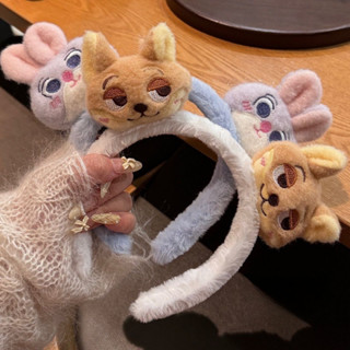 Crazy Zoo Plush Headband การ์ตูน Judy Nick Headband Influenc…