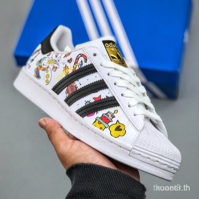 รองเท้าสเก็ต Adidas Superstar Shell แบบ Pointed Toe รุ่น EG4958