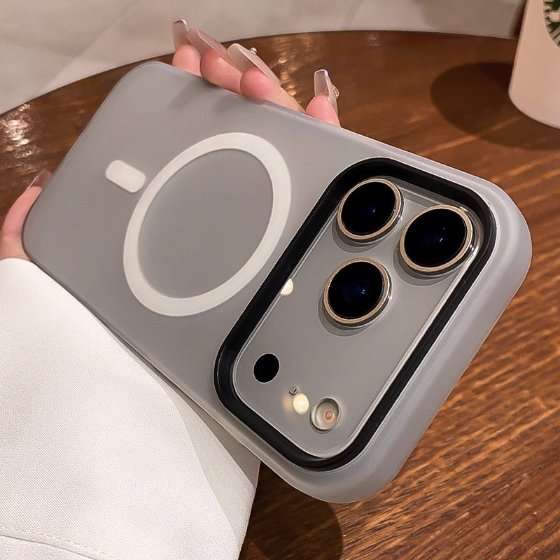 สําหรับXiaomi Redmi 15C 14C 13 Redmi A5 A4 A3 Pro Poco C71 C75 C85 โปร่งแสงMatteแม่เหล็กเคสโทรศัพท์สีลูกกวาดกันกระแทกซิลิโคนแข็งฝาครอบ - รูปที่ 2