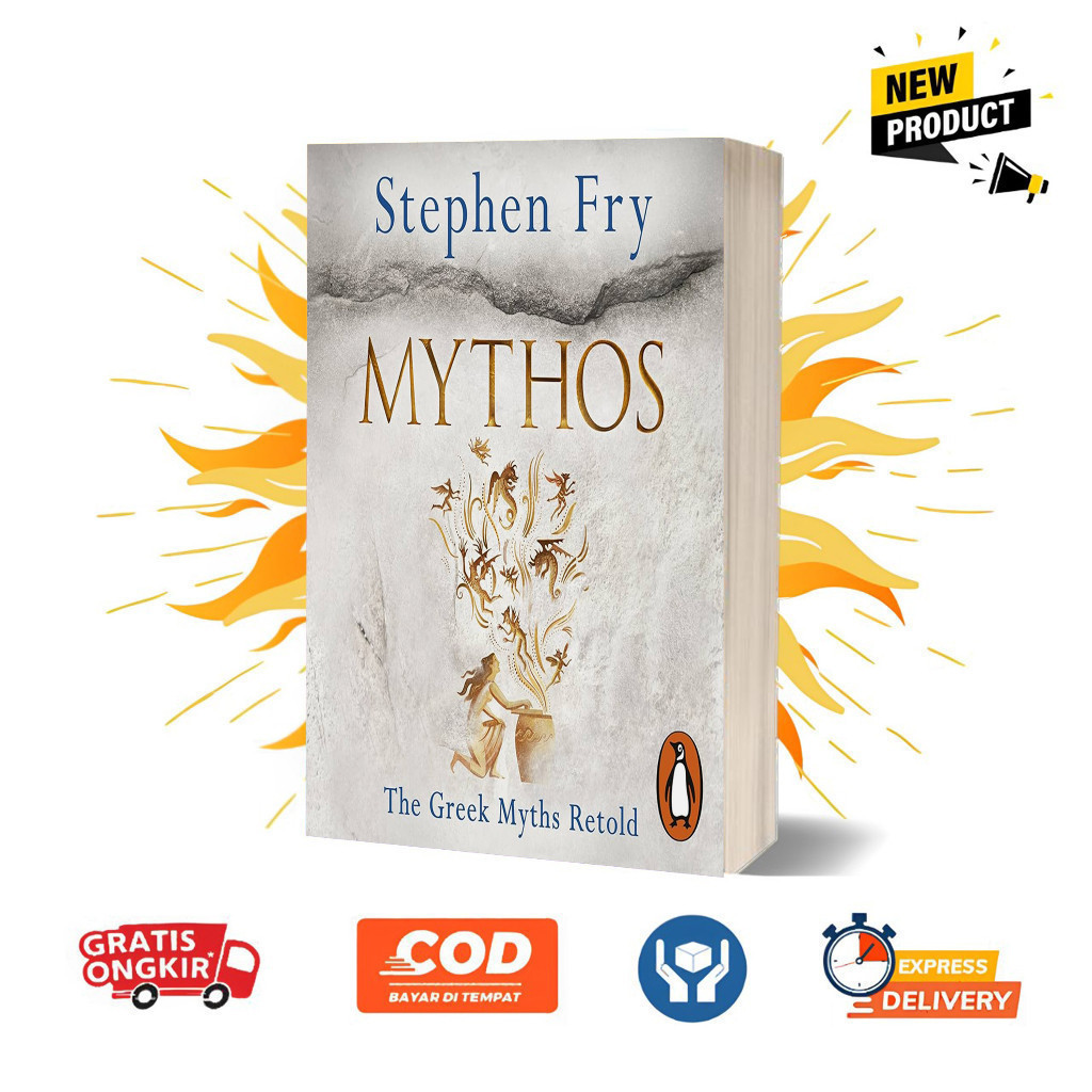 Mythos The Greek Myths Retold โดย Stephen Fry (ภาษาอังกฤษ)