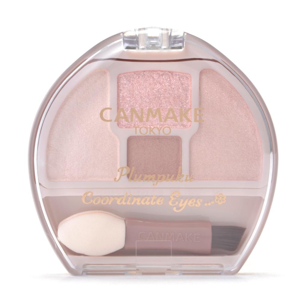 Canmake Plump Eye Coordination Neo N01 Shiratama Plump Under-Eye Shadow and Liner in Intense Pink Be