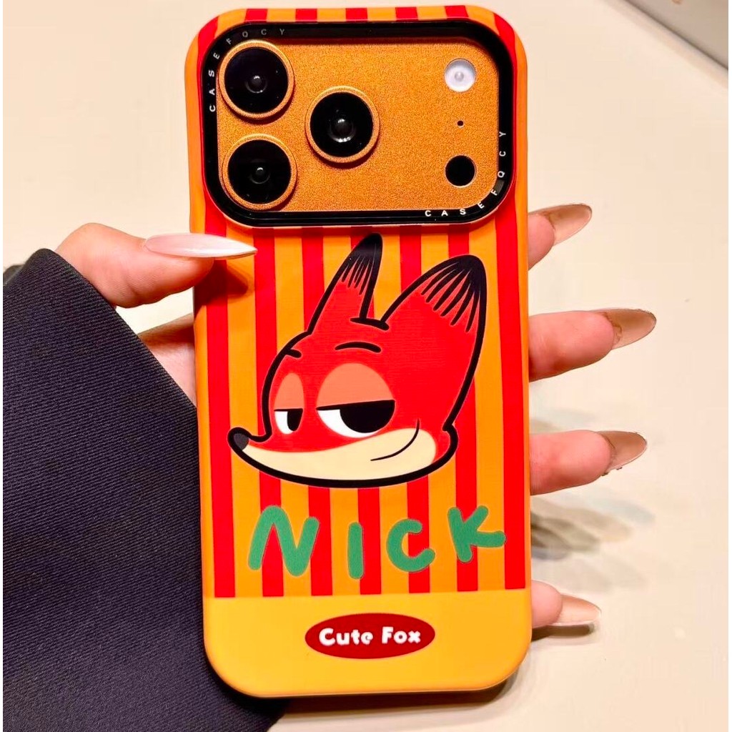 น่ารักลายภาษาอังกฤษ Fox กระต่ายวงเล็บแม่เหล็กสําหรับ iPhone 17 PRO MAX 16 15 14 13 PRO MAX กันกระแทกกล้องป้องกัน Drop-proof Hard ปกหลัง ราคา ถูกที่สุด ดีลบีเคเค แกลเลอรีภาพที่ 6