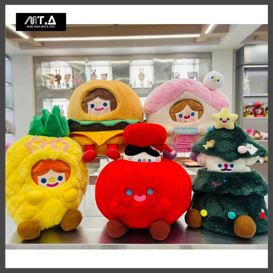 MORETHAN Arts&Toys RiCO Christmas Tree &Apple Plush Dolls Gift