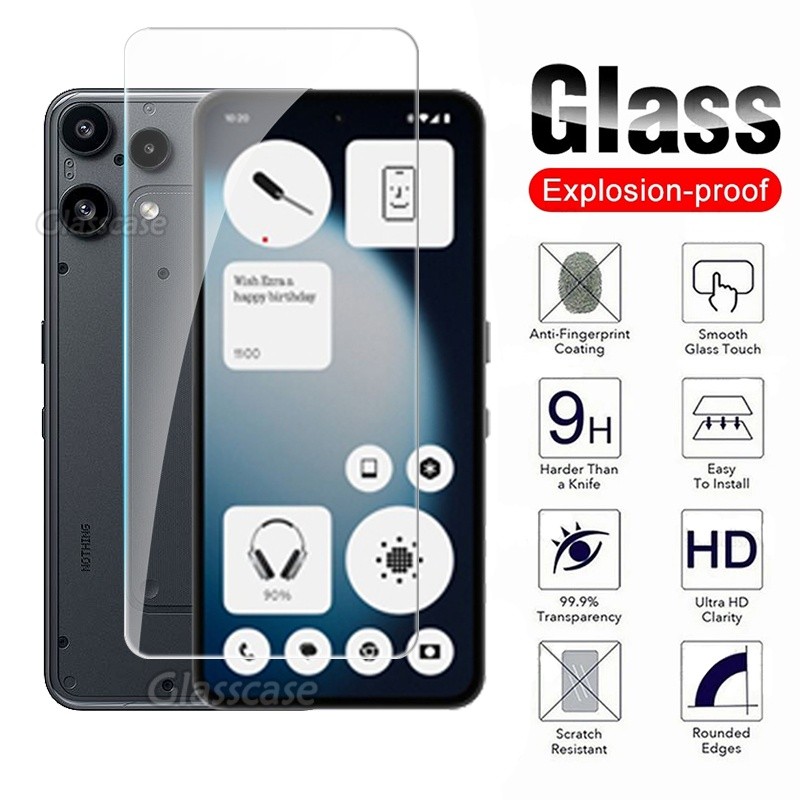 2 ชิ้นป้องกันสําหรับ Nothing โทรศัพท์ 3 A 3A Lite Pro 3ALite 3APro Phone3ALite Phone3APro 2025 9H ป้