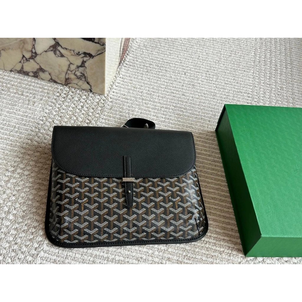 Goyard New Style Unisex Messenger Bag Shoulder Messenger Bag ความจุขนาดใหญ่