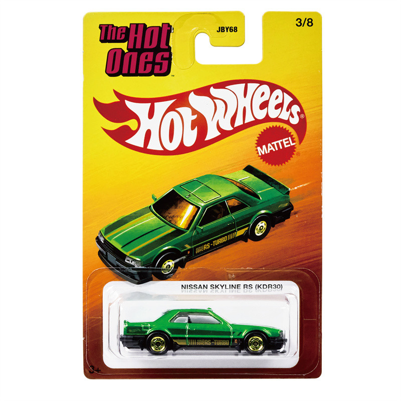 P Hot Wheels JBY68 Classic Retro Series Nissan SKYLINE RS R30 hotwheels Alloy Car Model Gift