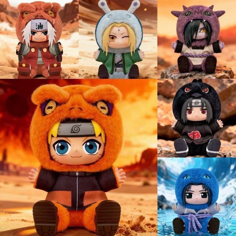TOPTOY Naruto นั่ง Party จี้ Plush อินเทรนด์เล่นที่สอง Naruto Orochimaru ไวนิล Mystery กล่อง