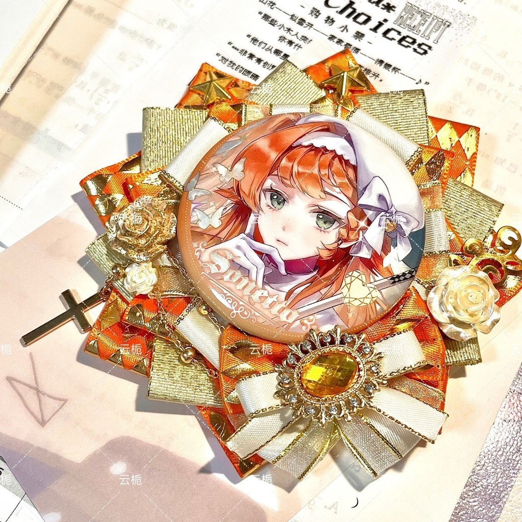 Mind Bar Chirp Tie Pain กระเป๋าวัสดุ Gumei Props Tie Board Bar Chirp ตกแต่ง diy Bar Chirp ตกแต่งชุด 