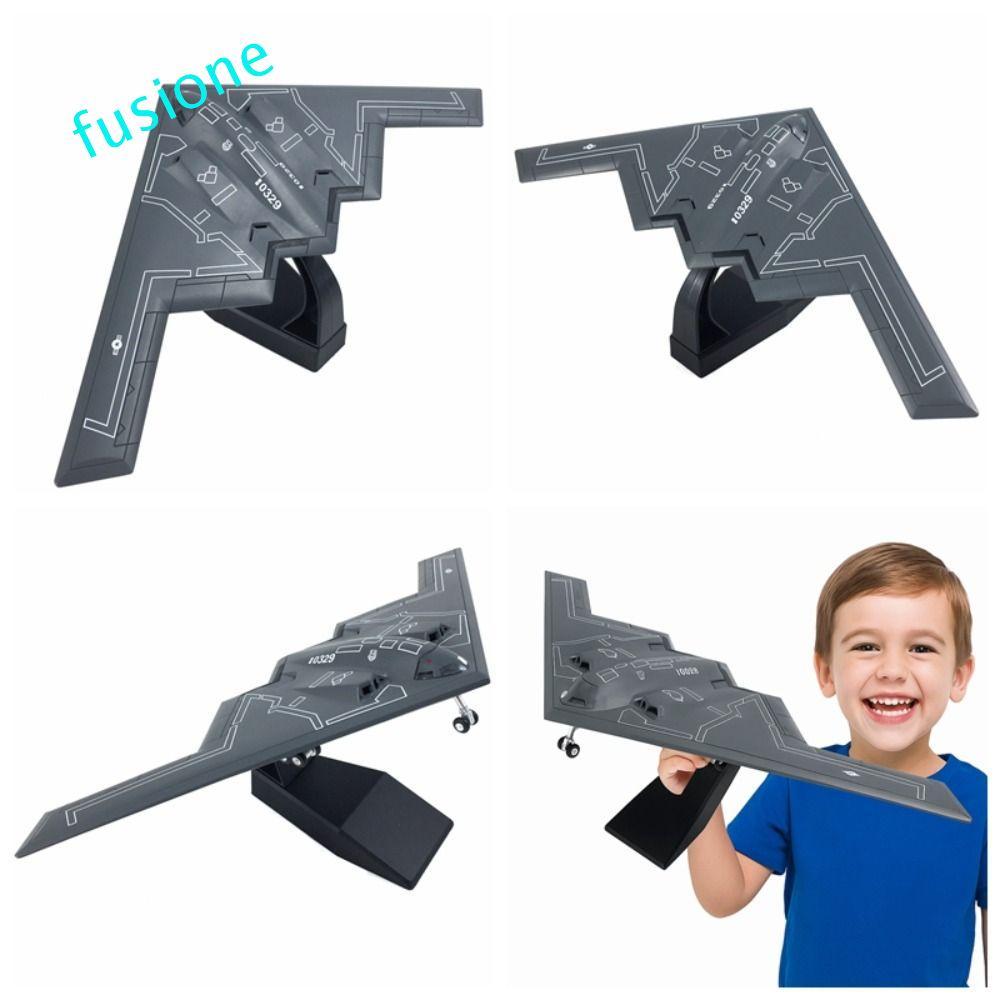 FUSIONEDGE Air Force B2, 1:200 Scale USAF B-2A B2 เครื่องบินรุ่น,โต๊ะเครื่องประดับ Diecast Replica ส