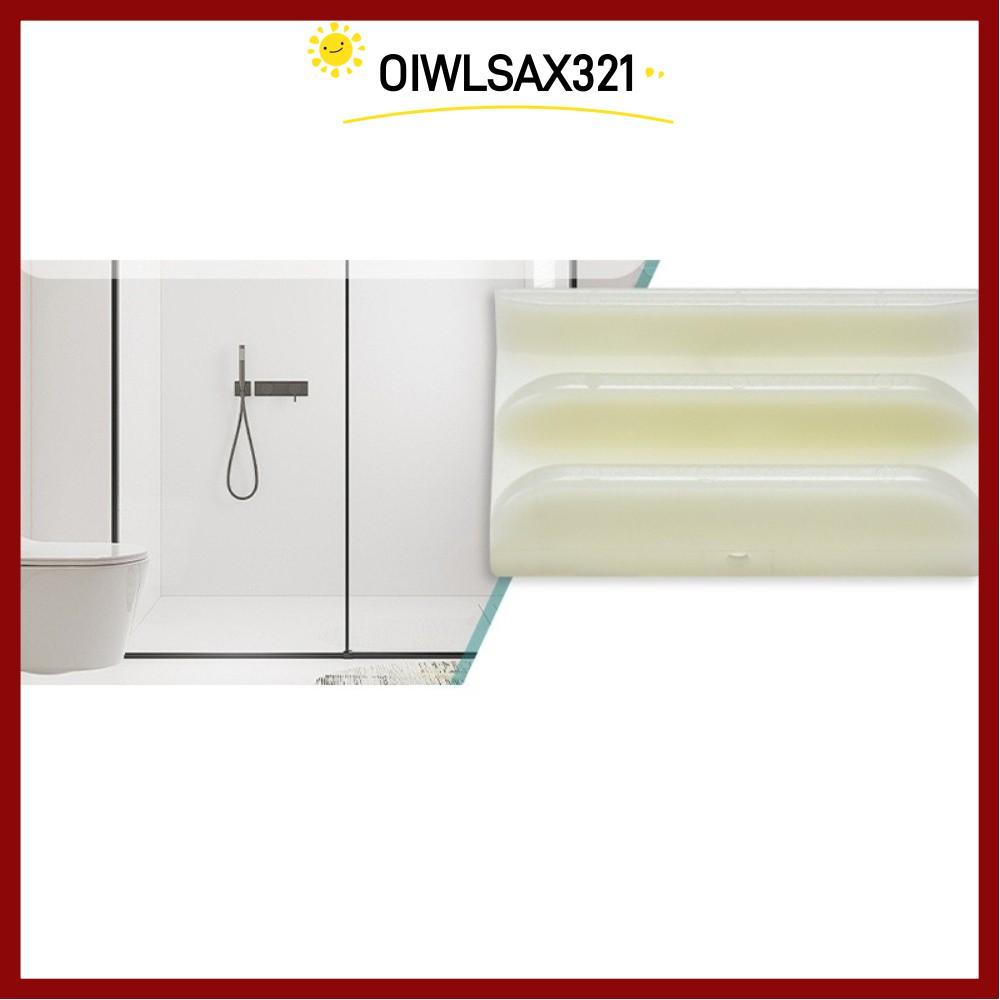 OIWLSAX321 M6219 เลื่อนประตูห้องอาบน้ําด้านล่าง TRACK, พร้อมสกรู 7/16 นิ้วหนาแก้วพลาสติกติดตาม, 1/2 