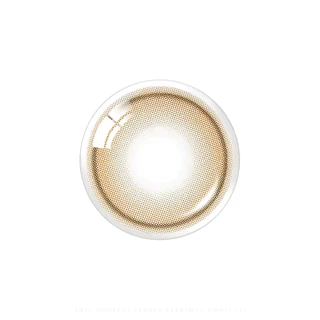 O-LENSE SHINE TOUCH MILKY Brown คอนแทคเลนส์ 2P 1 เดือน