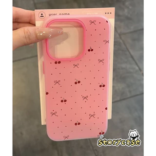 เคสโทรศัพท์ลายจุดสีแดงกับโบว์ OPPO Reno 11F 16F 16 8T 15F 5 5F 10 12 13F 12F 5z 6 6z 13 14 14F 15 11 Reno 15 14 13 Pro
