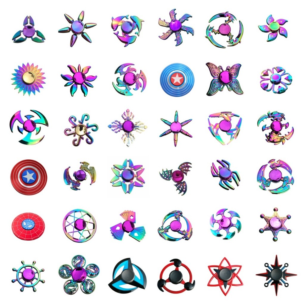 สังกะสีอัลลอยด์ Fidget Spinner ของเล่นคลายเครียดอินฟินิตี้ - METAL SPINER